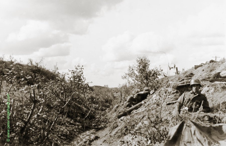 Stellung der 5. Kompanie Newa Sept. 1942