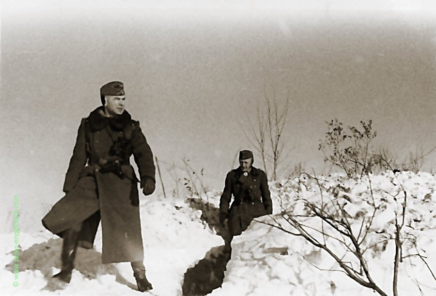 Befehlsstelle Lkrekino im Winter 1941-42