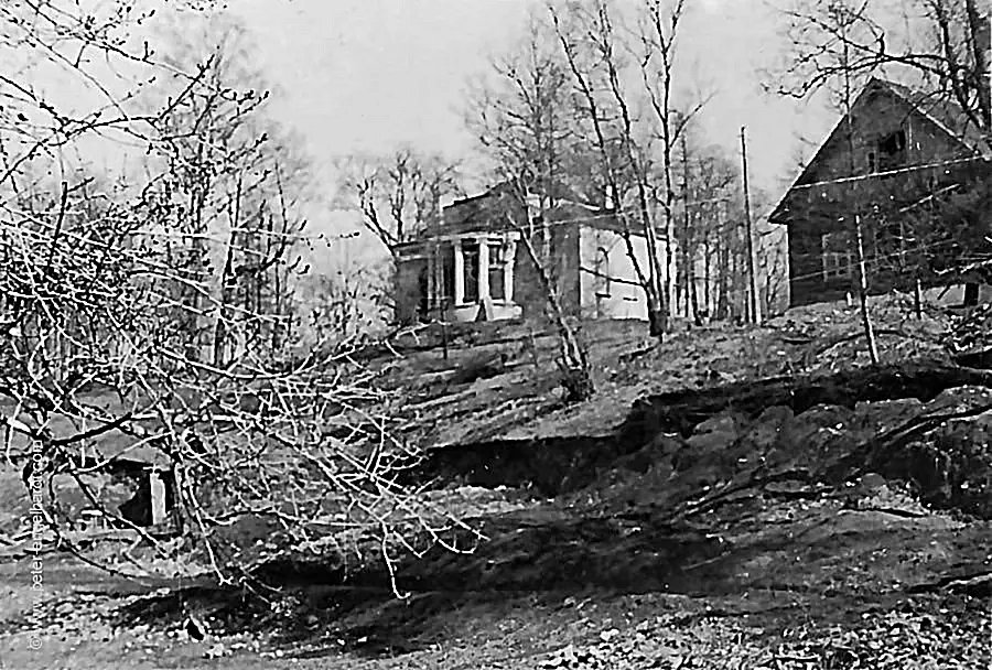 Jagdschloss Gostilizy Teehaus Oktober 1941 Wohnhaus.