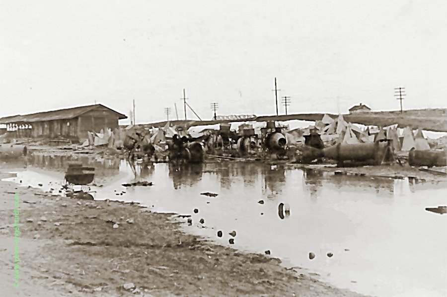 Bahnhof von Krasnoje-Selo 1941