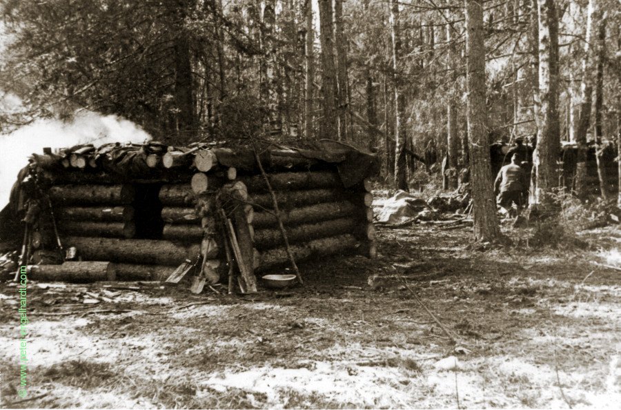 Der Mannschaftsbunker 5. Kompanie am Wolchow