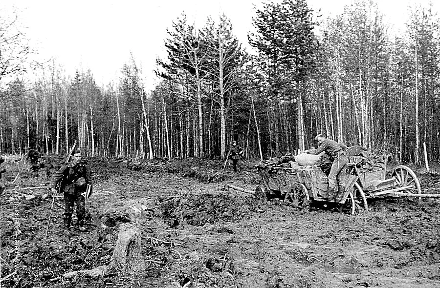 Weg zum Wolchow
