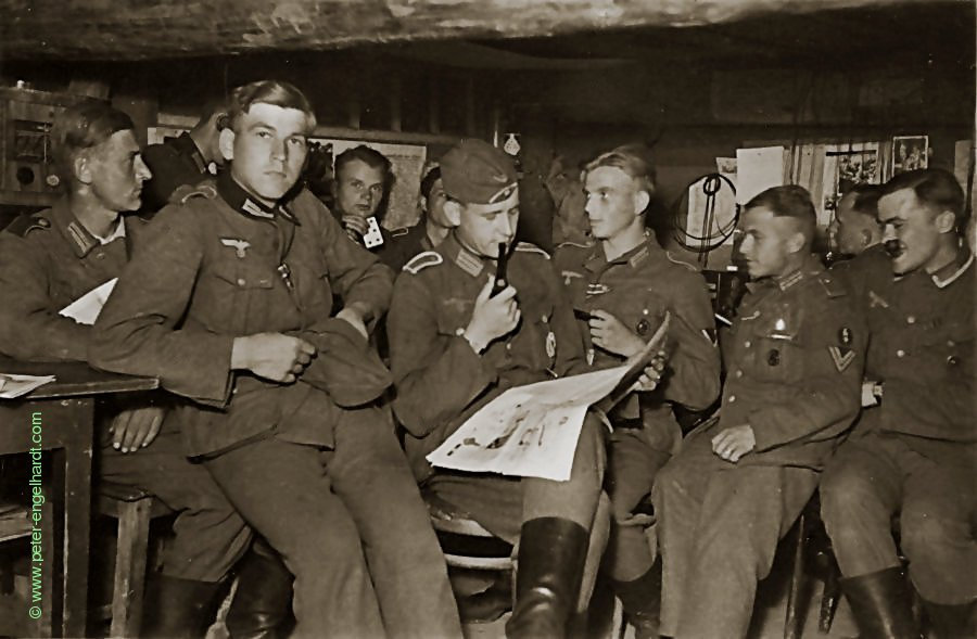 Teil der Nachrichtenstaffel Krasnij Bor, Aug. 1942