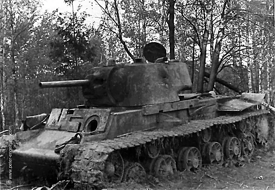 Zerstörter Panzer
