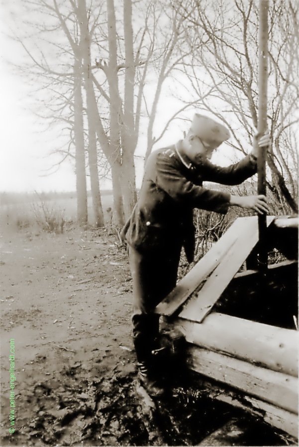 Peter, ein Kamerad Grubers, im April 1943