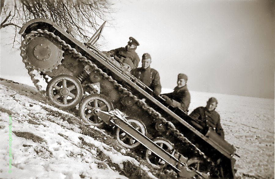 Fahrwerk des Sd.Kfz. 101 Ausführung A