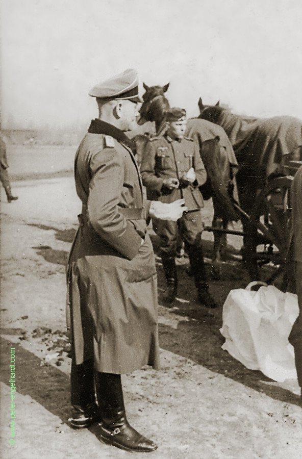 Unser Kompaniechef Oberleutnant Sch.